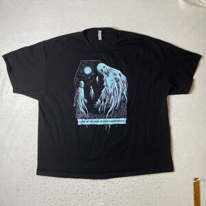 Gildan T-Shirt Mens 3XL Black I Gave Up The Ghost In Salem Massachusetts Tee